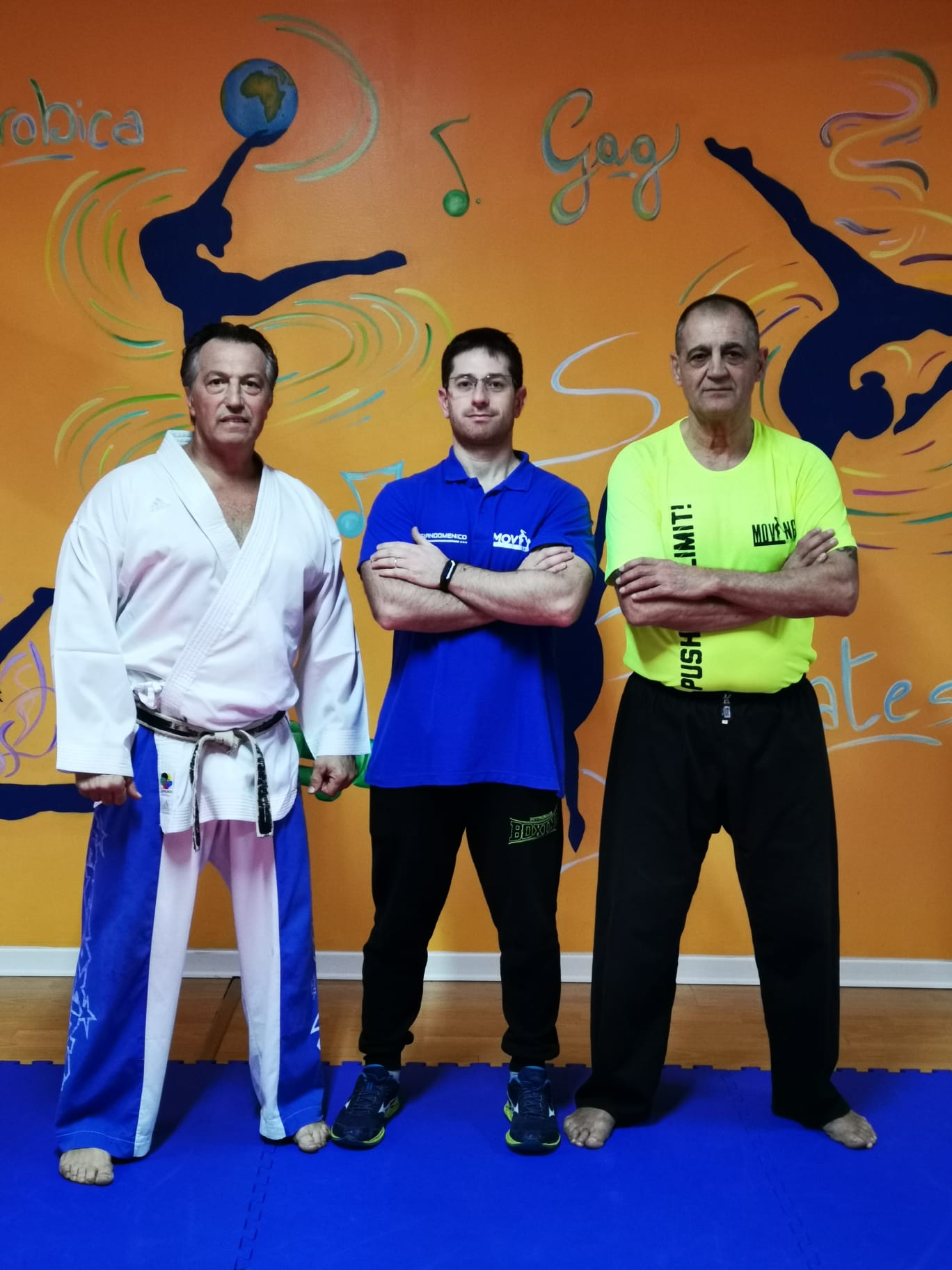 Vito Danese: kick-boxing training